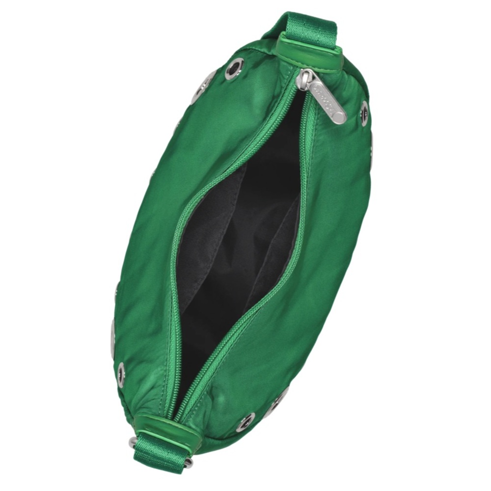 Lesportsac Small Shoulder Bag Green Grommet - Picture 6 of 6